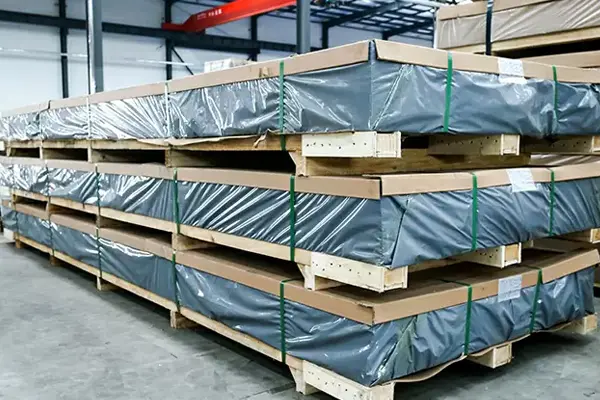 Carbon steel sheet packaging