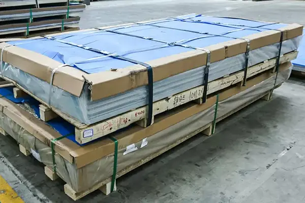 Carbon steel sheet packaging