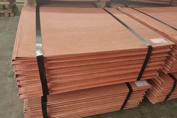 Copper sheet packaging