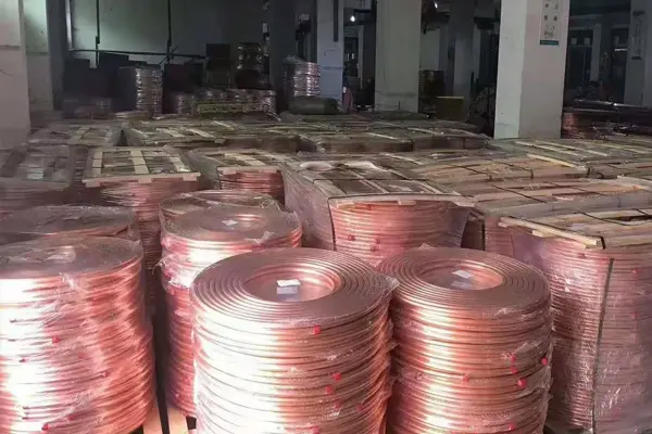 Copper tube packaging