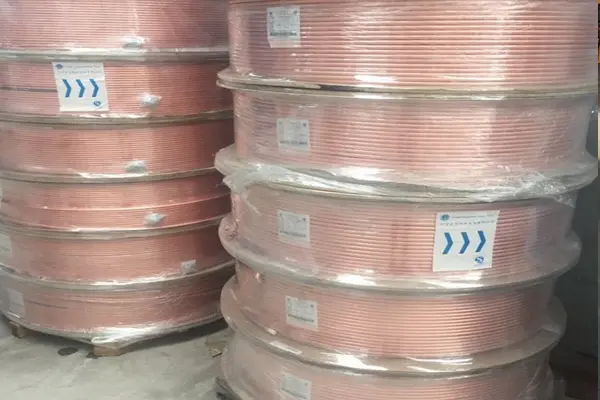 Copper tube packaging