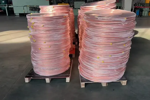 Copper tube packaging