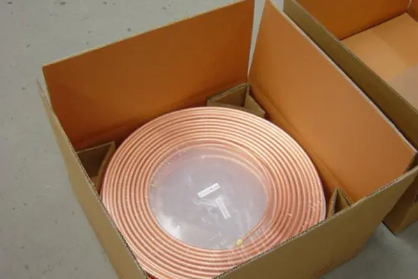 Copper tube packaging
