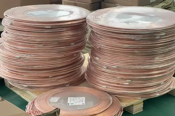 Copper tube packaging