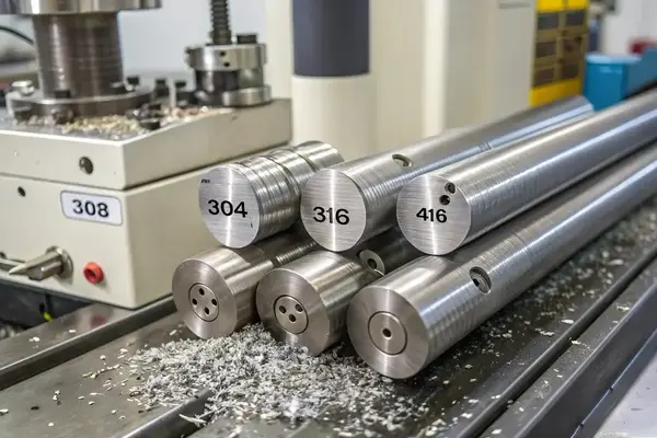 Stainless steel bar Optimized Microstructure and Enhanced Machinability