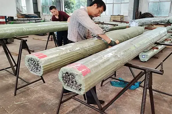 Stainless steel bar packaging