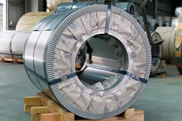 Stainless steel coil packaging