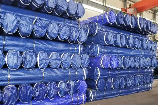 Stainless steel seamless pipe packaging