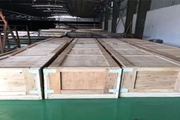 Stainless steel square tube packaging