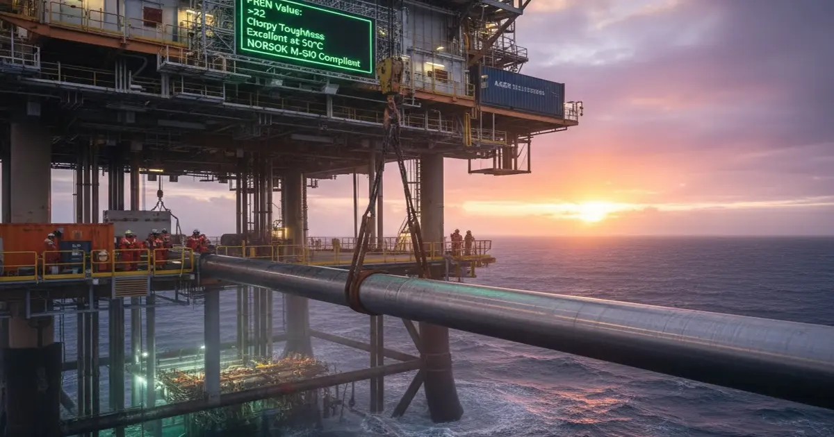 Supplying Super Duplex Stainless Steel Piping Systems for Norway's North Sea Deep-Water Oil