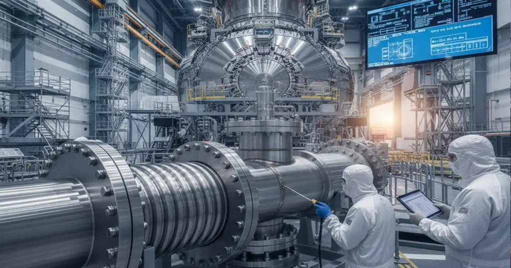 Supplying Ultra-High Vacuum (UHV) Grade Stainless Steel Precision Components for the ITER Project