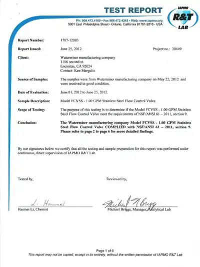 steel test report1