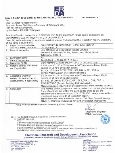 steel test report3